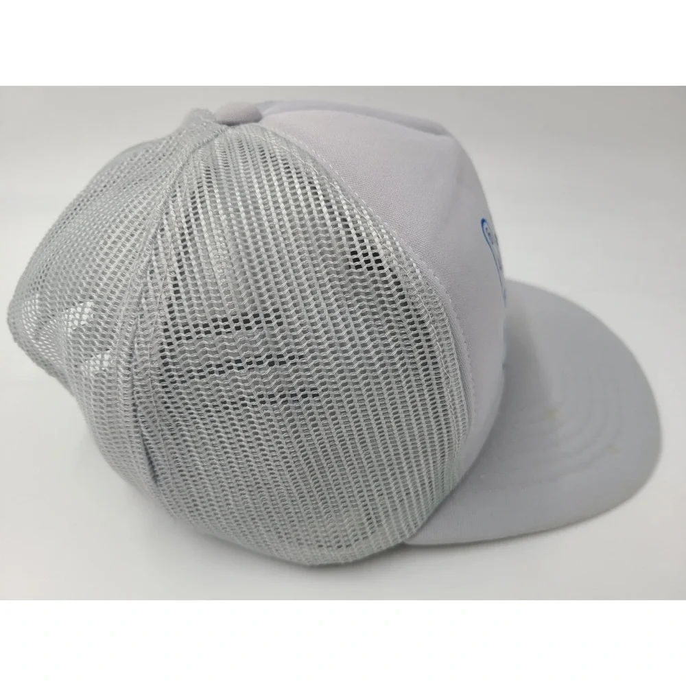Vintage Reese Air Force Base Texas Chapel Mesh Snapback (Fits Small) Hat Cap AFB